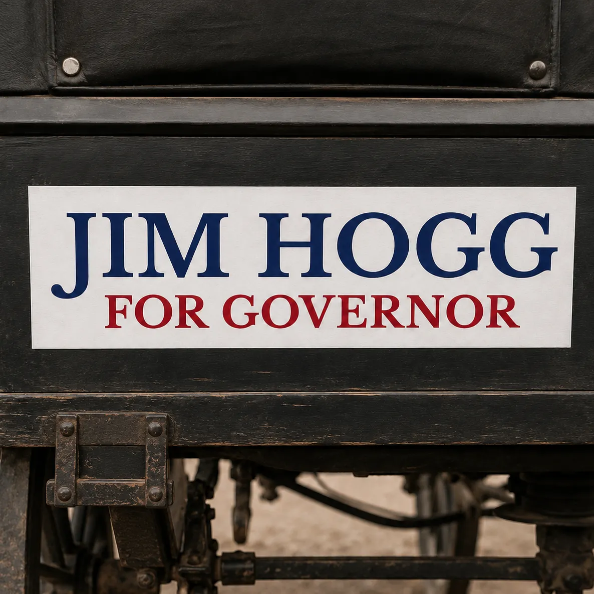 Jim Hogg Bumper Sticker